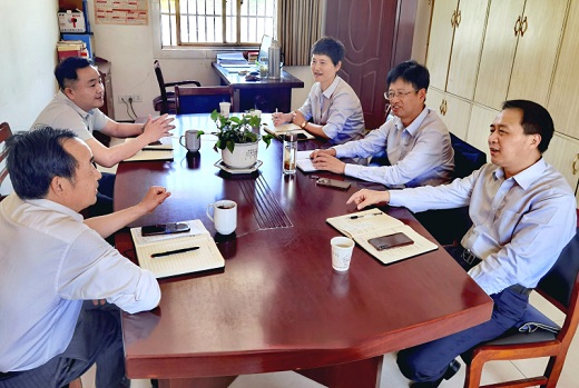 集團公司領(lǐng)導到幫扶村調(diào)研助力鄉(xiāng)村振興工作