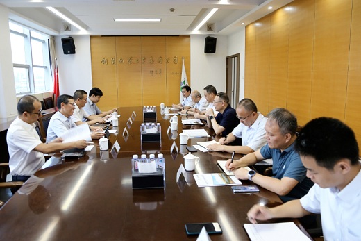 攀枝花國(guó)投集團(tuán)來集團(tuán)公司洽談合作