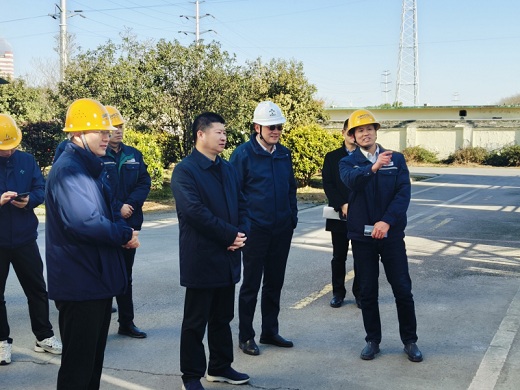 市領(lǐng)導(dǎo)來鑫克化工調(diào)研走訪